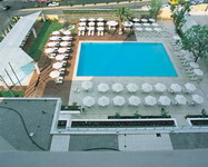 Swimming pool, Hilton, Athens, greece