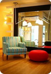 Ochre and Brown Hotel, Athens, Greece