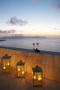 santorini villa greece