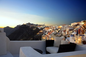 santorini villa greece