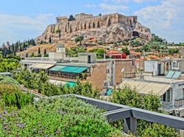 Athens was Acropolis View