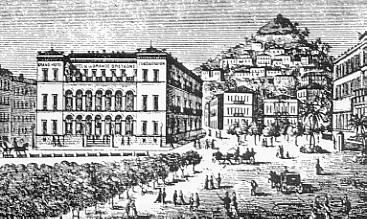 Hotel Grande Bretagne in the 19th Century