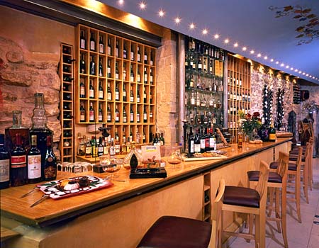 wine cellar Avli Boutique Hotel, Rethymnon, Crete