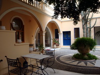 Cortyard, Casa Delfino Suites, Chania, Crete