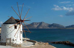 The Windmill, hotel-apartment, koufounisi, greece