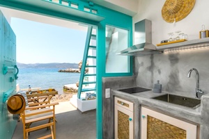 Traditional Boathouse in Klima, Milos