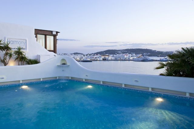 Harmony Boutique Hotel Pool, Mykonos, Greece