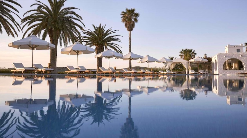 Yria Hotel Paros pool