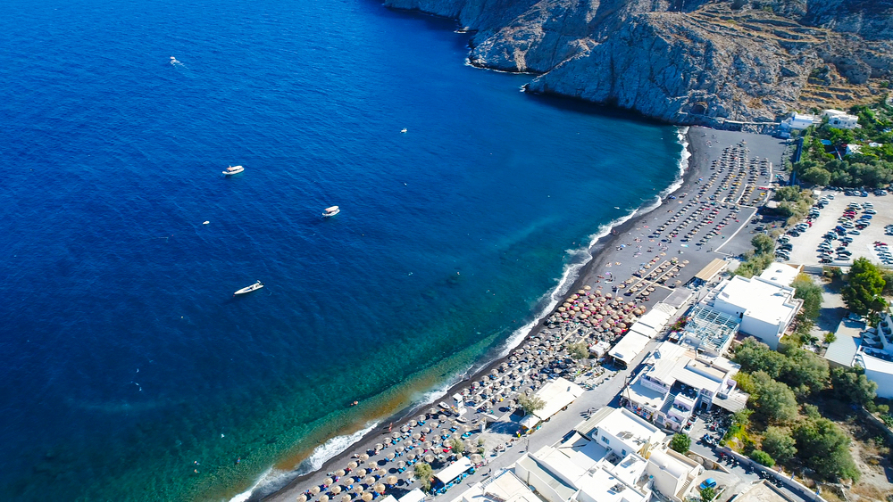 Kamari Beach Santorini