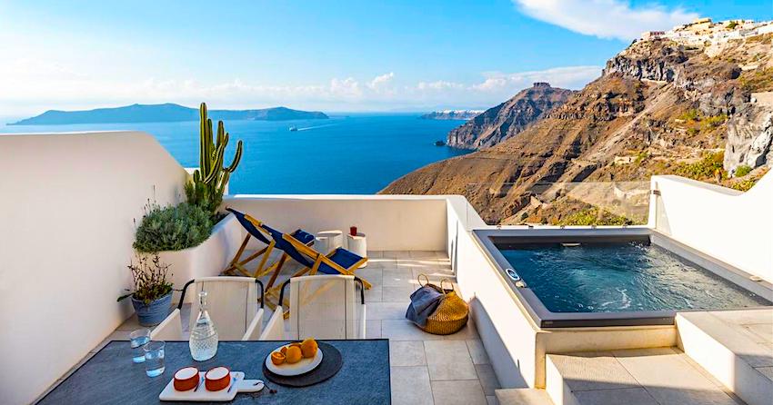 Porto Fira Suites Caldera View