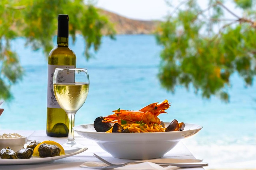 Alexandros Hotel, Serifos, restaurant