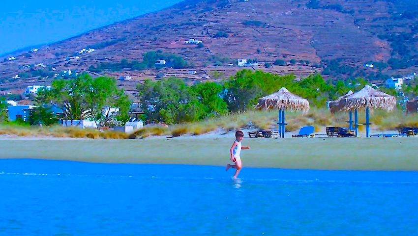 Tinos, beach