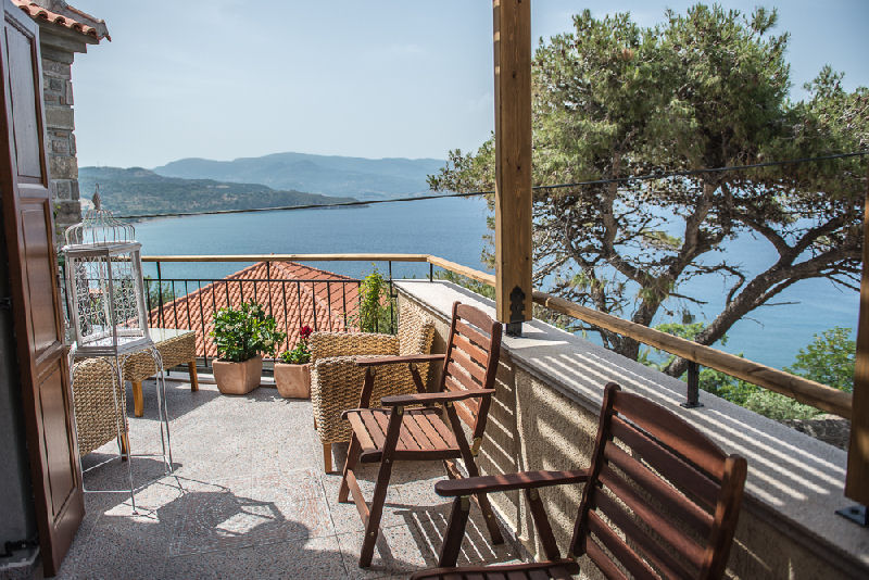 View from Aphrodite Villa, Molyvos