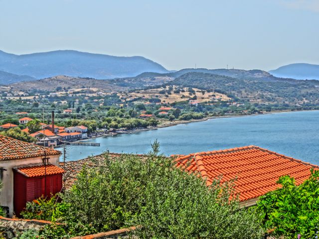 Villa Kimon view, Molyvos, Lesvos
