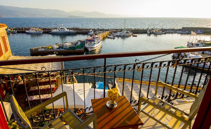 Hotel Seahorse, Molyvos Harbor