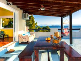 Saronic Seafront Villa